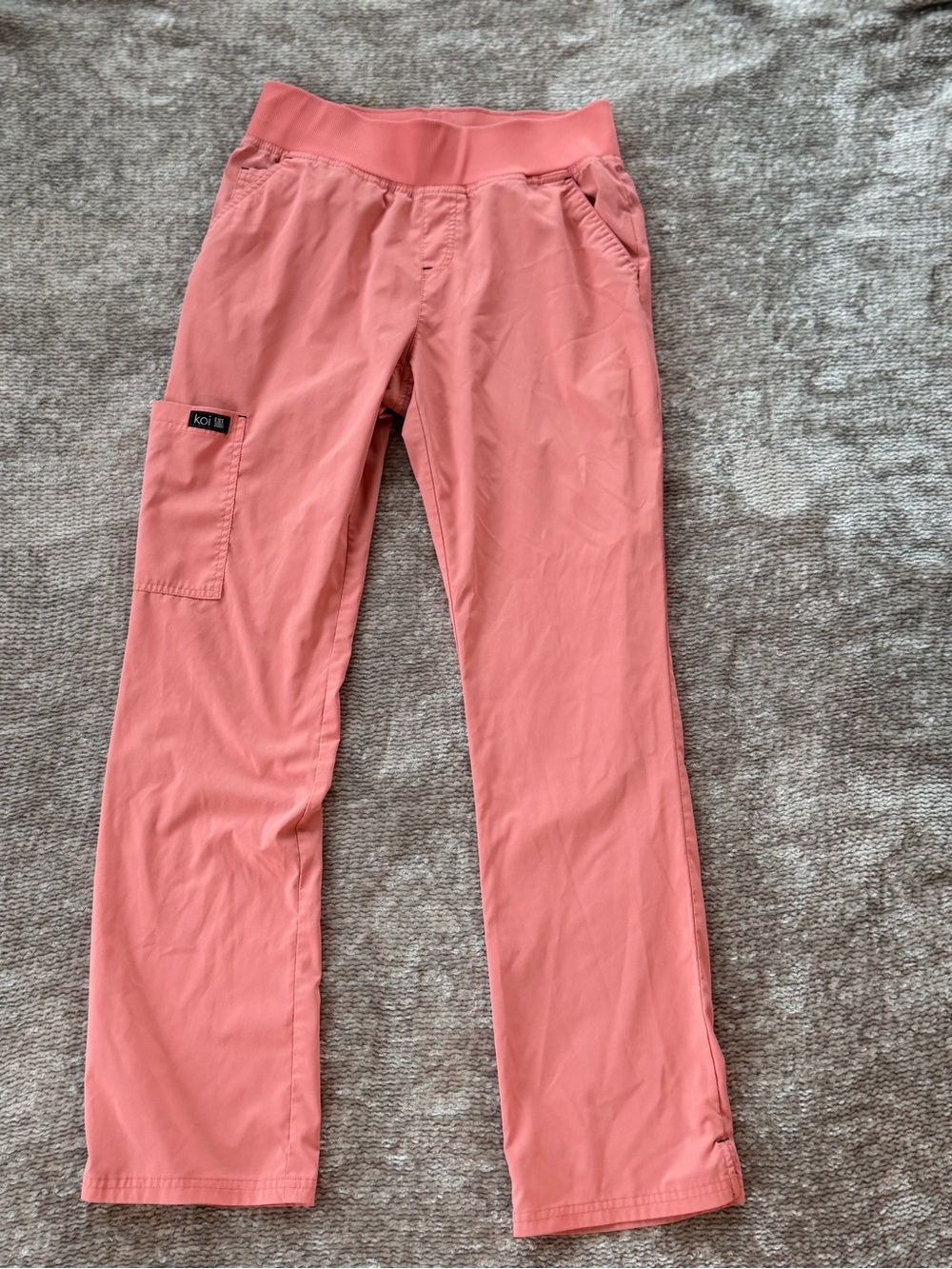 Koi Basics Women’s Scrub Pants Small Regular Coral Pink